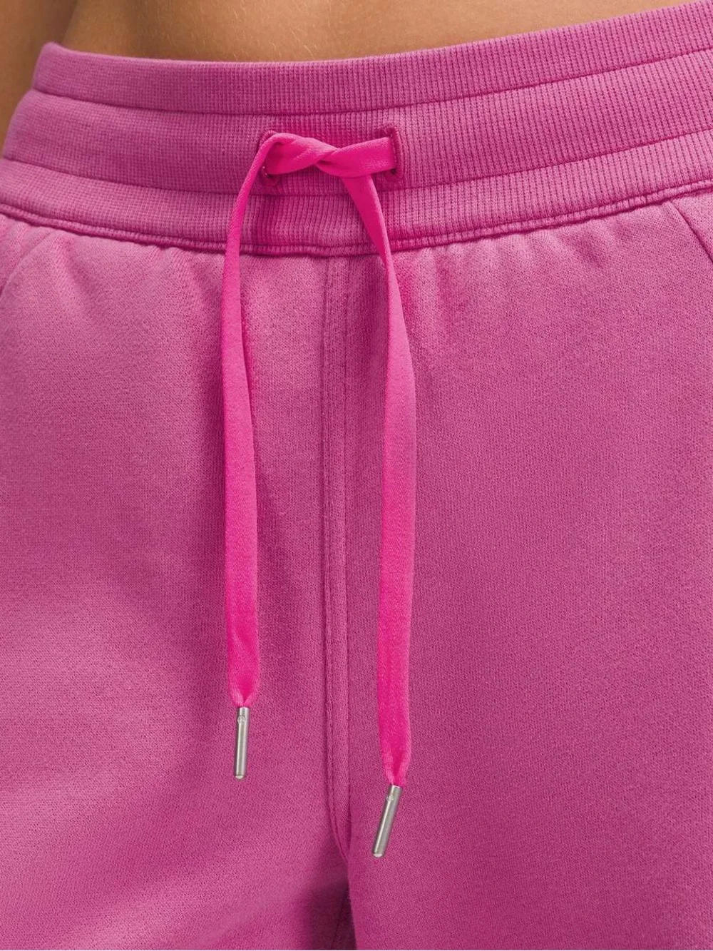 Lululemon Scuba Mid-Rise Wide-Leg Pant Regular Length Pow Pink Tone Barbie NWT - Picture 7 of 11